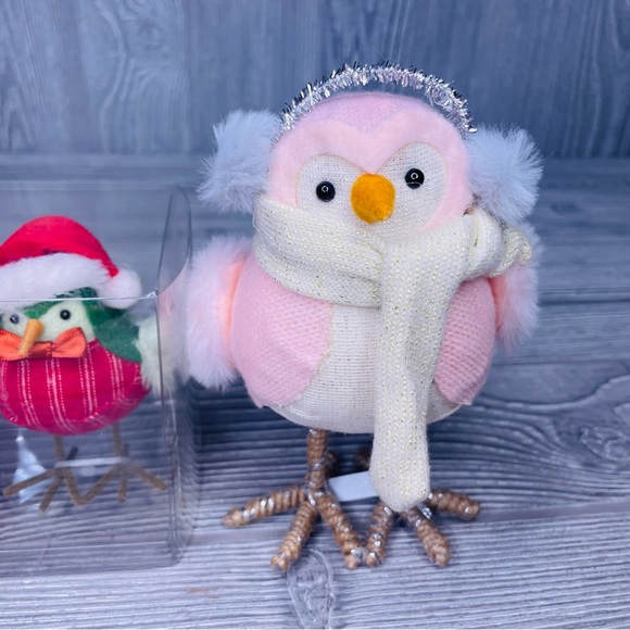 Bundle 3 MINI Bird feathery friends Christmas Wondershop birds 2019 & yarrow - Picture 4 of 8